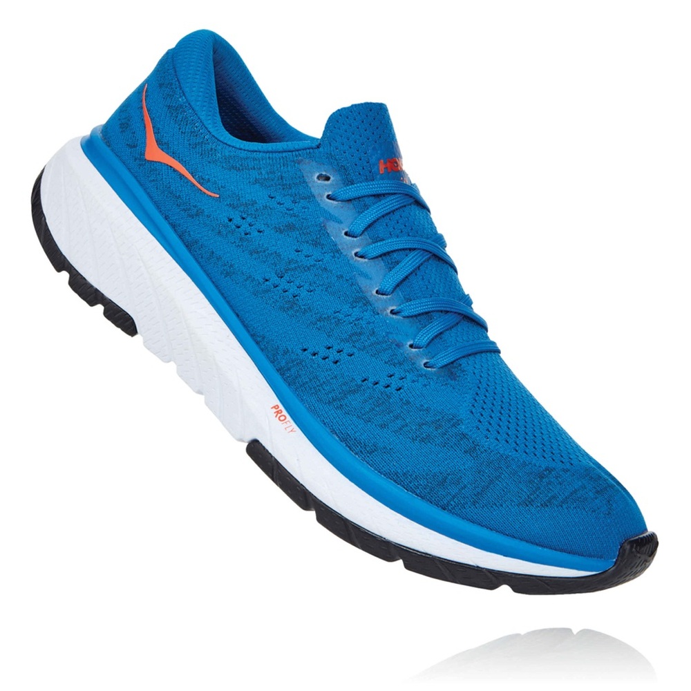 Hoka One One Men’s Cavu 3 Profly Blue Running Lightweight Sneakers Size 9.5